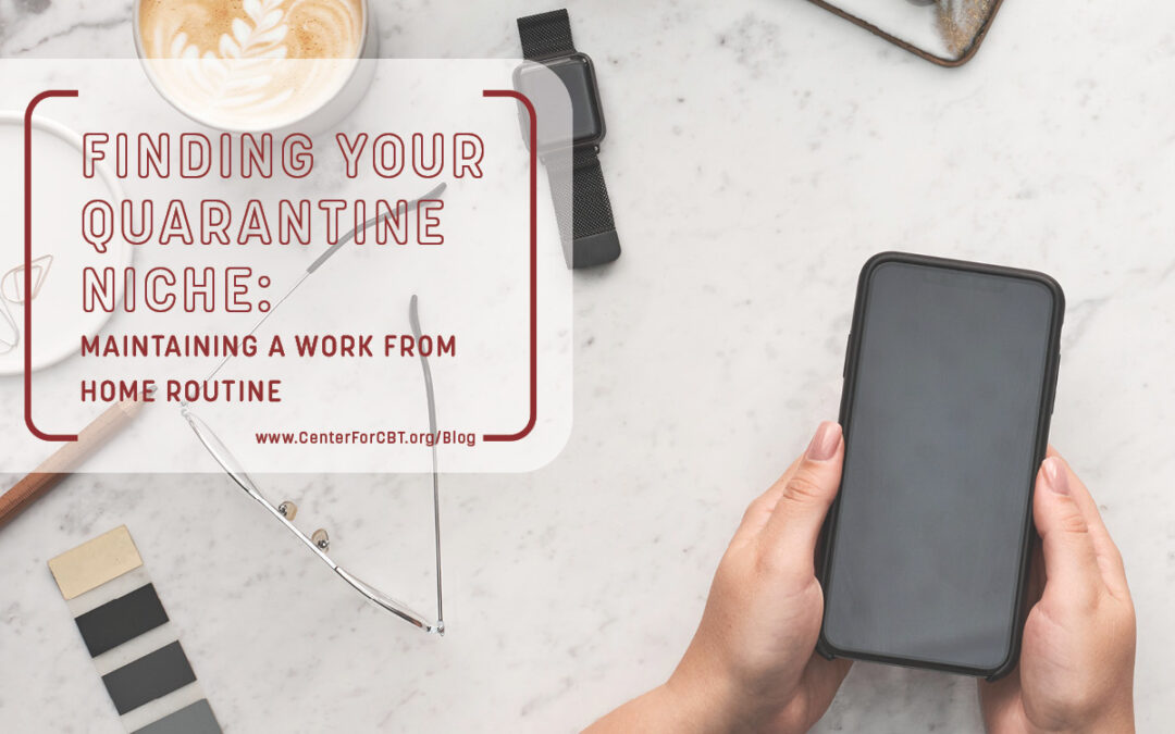 Finding Your Quarantine Niche: Maintaining a Work from Home Routine